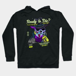 Tokebi's Cyberpunk Skull Cowboy Hoodie